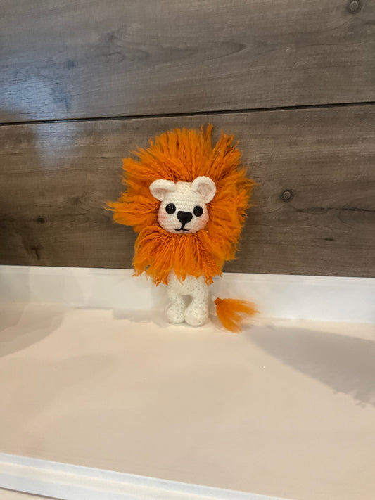 Crocheted Lion