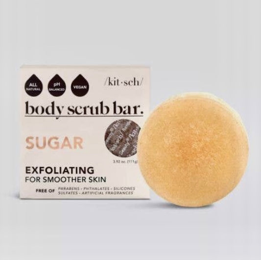 Sugar Exfoliating Body Scrub Bar