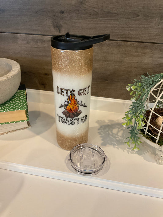 S’mores Glitter Tumbler