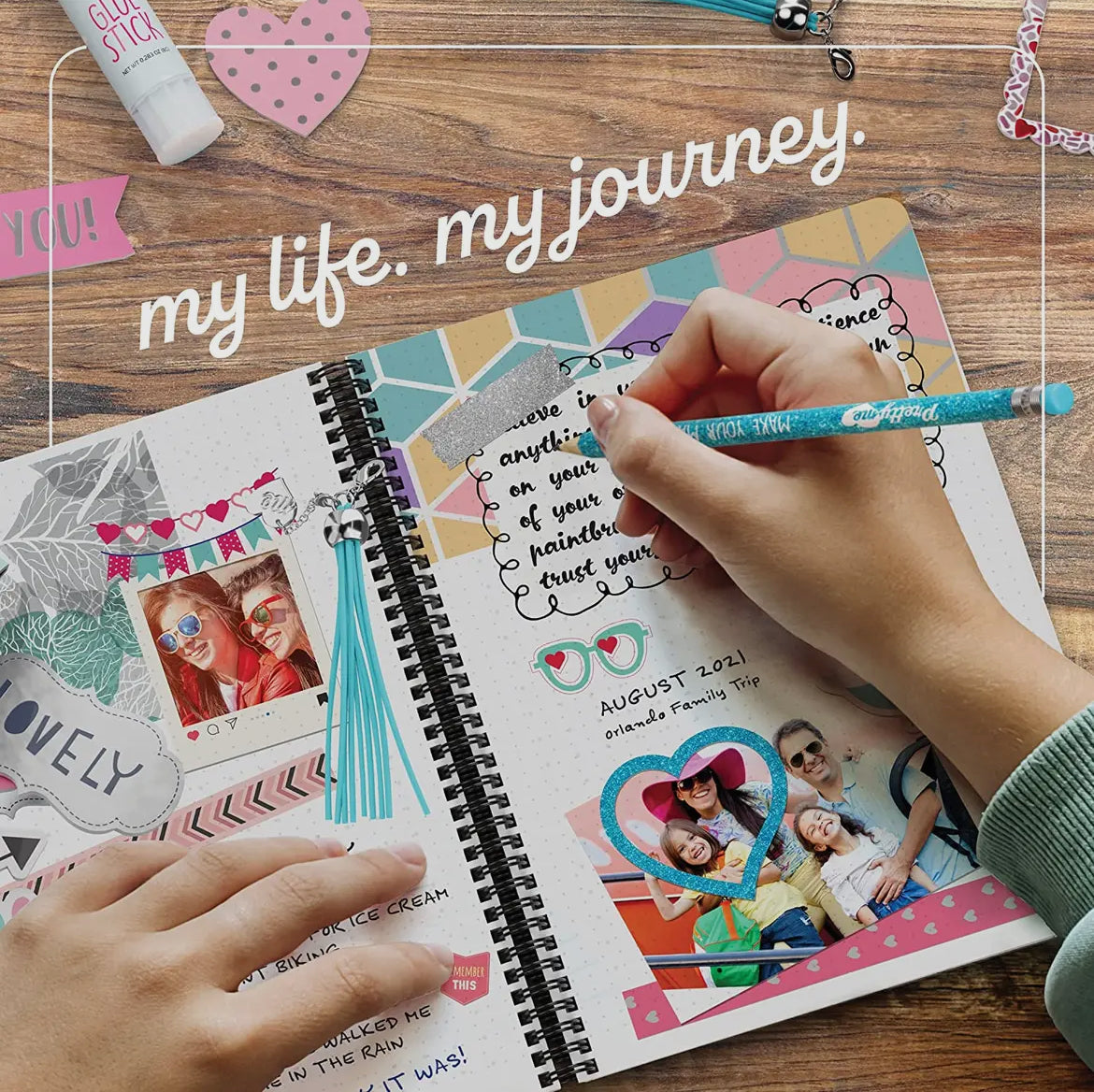 DIY Journal Kit For Girls