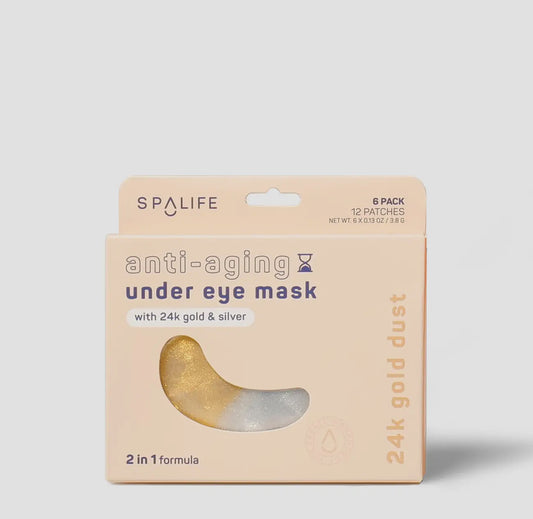 Anti-Aging Under Eye Masks (2 in 1 Formula) - 6 Pairs