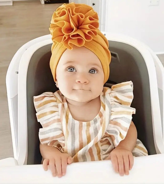 Baby Flower Turban Hats