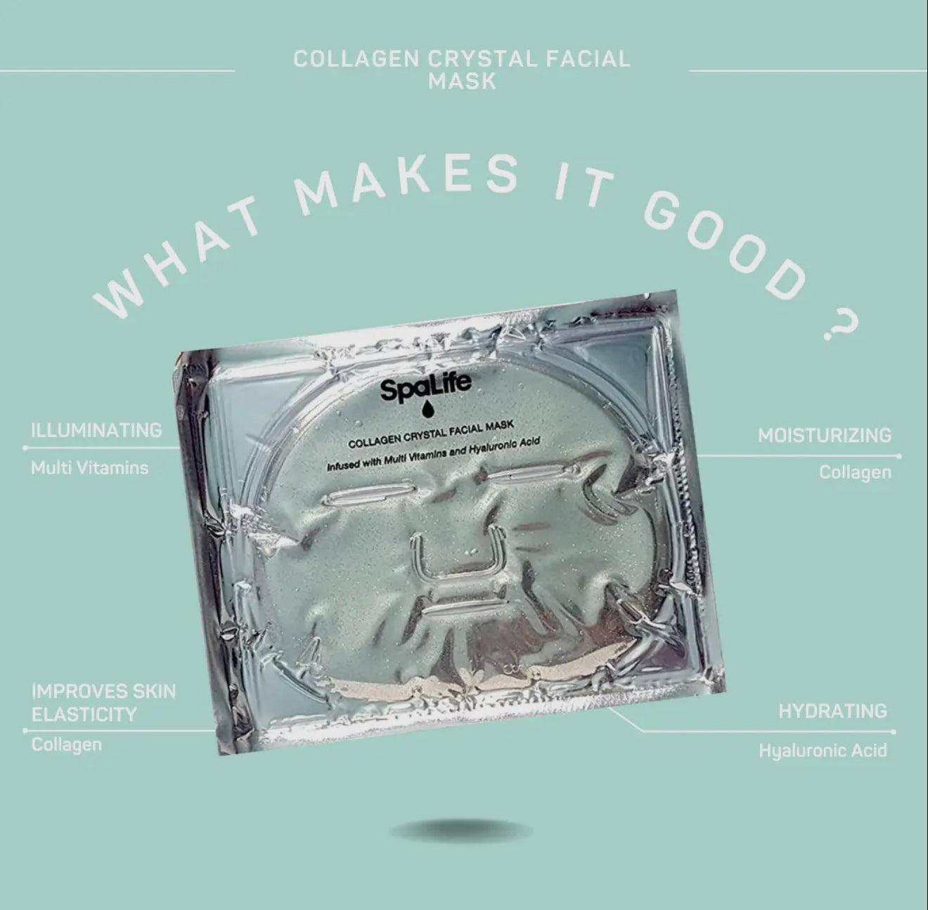 Ultimate Collagen Crystal Hydrogel Facial Mask