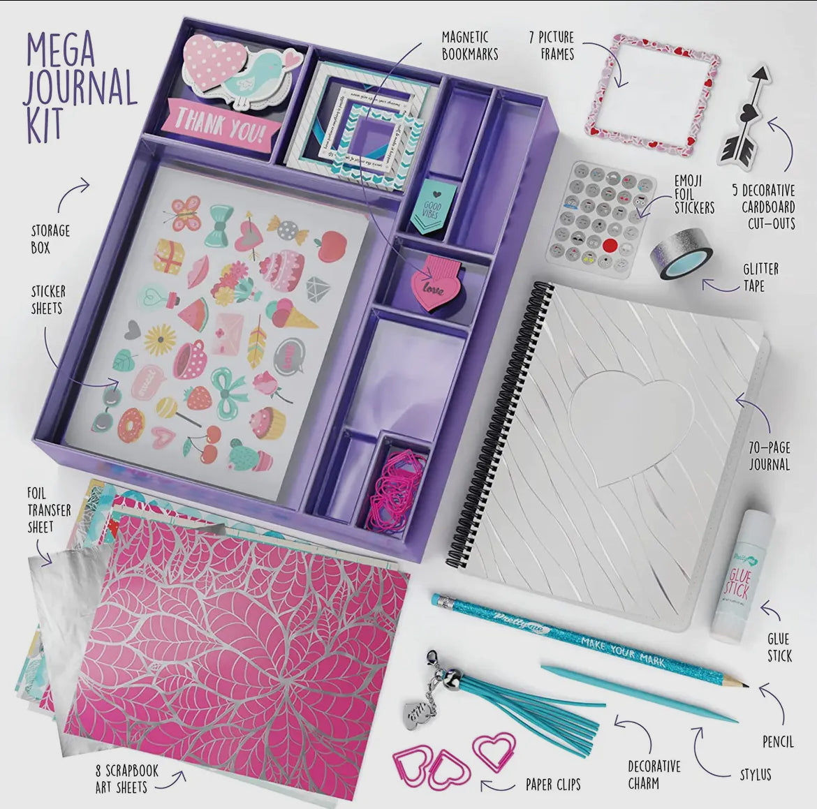 DIY Journal Kit For Girls