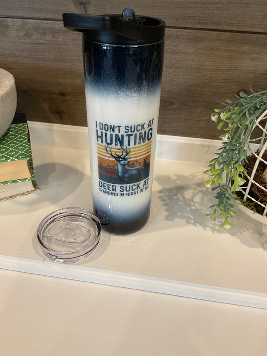 I Don’t Suck at Hunting Tumbler