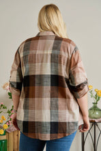Load image into Gallery viewer, Plus Size Plaid Button Down
