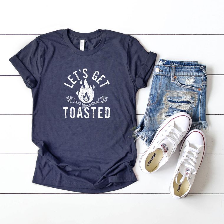 Let's Get Toasted | Short Sleeve Graphic Tee