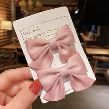 Load image into Gallery viewer, 2-piece Solid Bowknot Hairband for Girls

