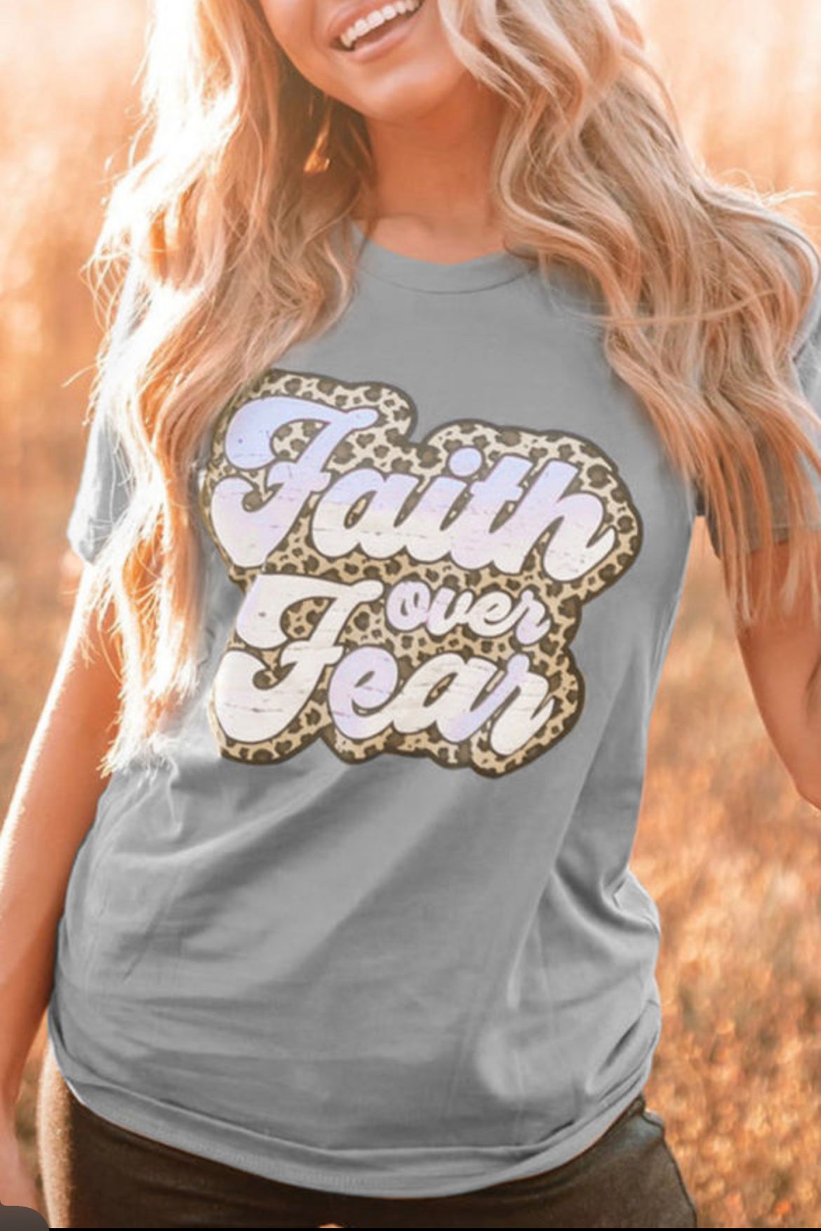 Faith Over Fear Graphic Tee