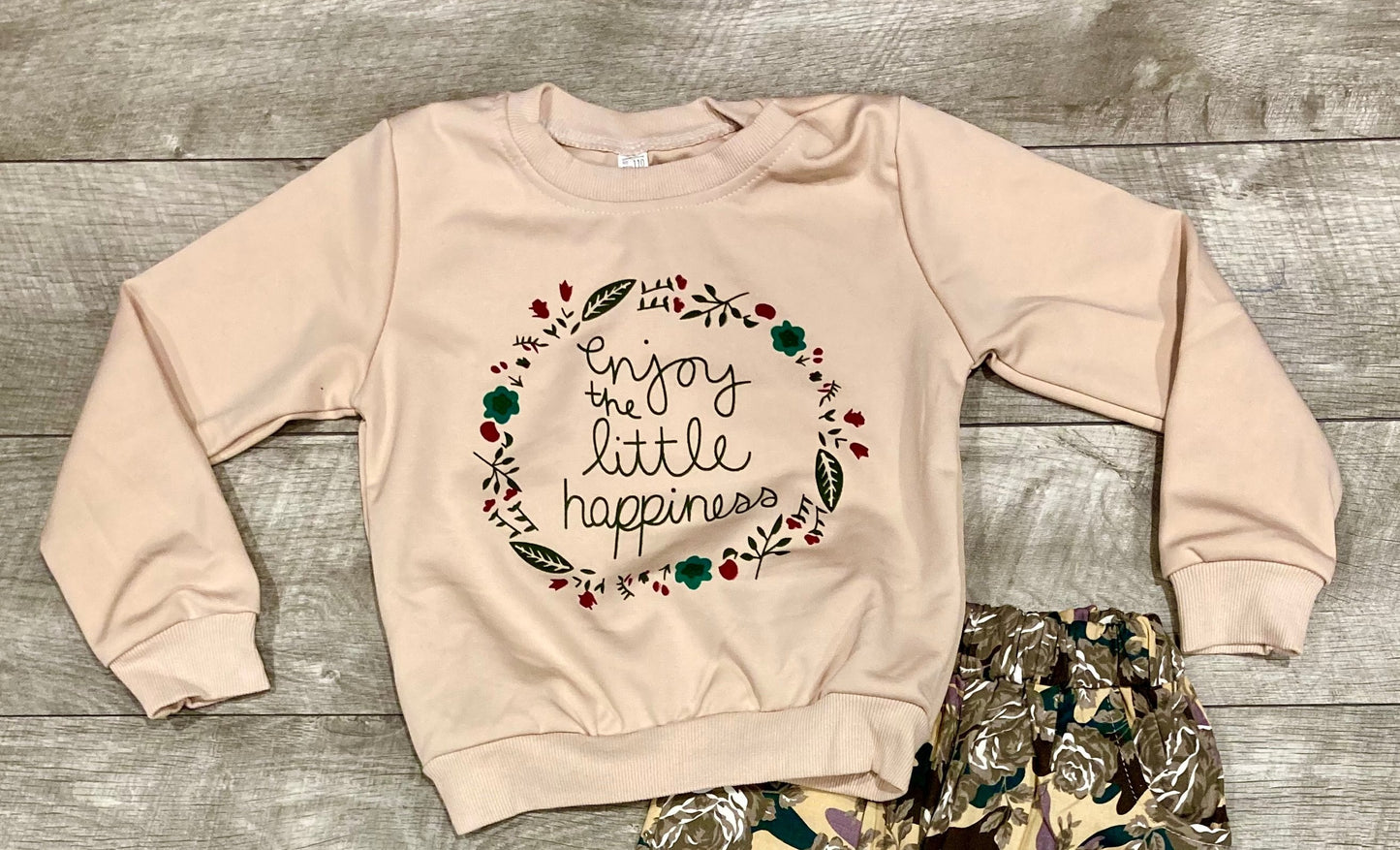 Enjoy the Little Happiness Sweater